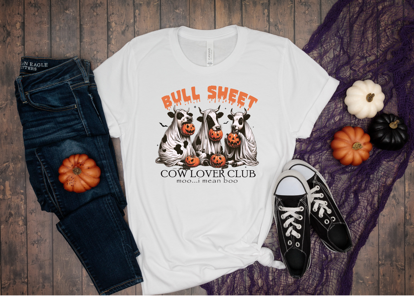 Bull Sheet Cow Lover Club MOO... I mean Boo